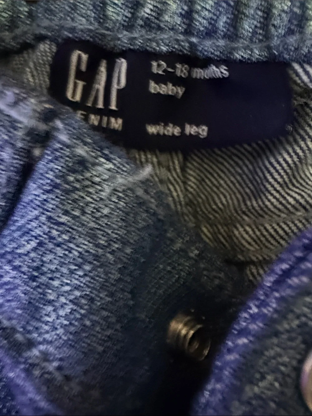GAP Slim Fit Men's Dark Blue Denim Jeans